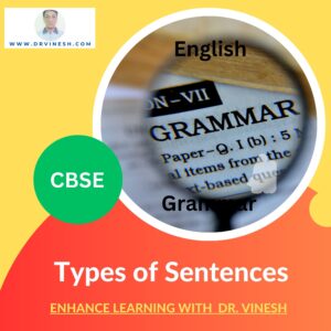 types of sentences english grammar
