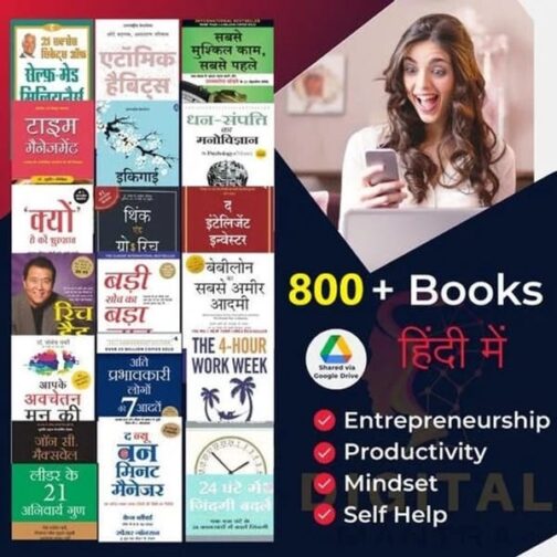 800+books