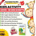 6000+ Printable Kids Worksheet For Early Child Development.